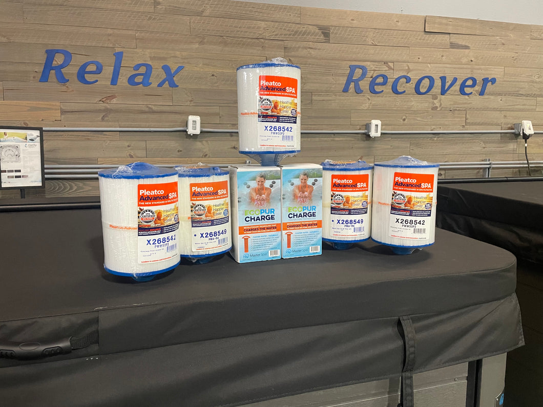 H2X & MP Dual Zone Swim Spa Filter Set